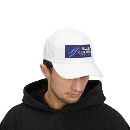 Blue Chord Racing logo Dad Cap | Embroidered Racing Patch