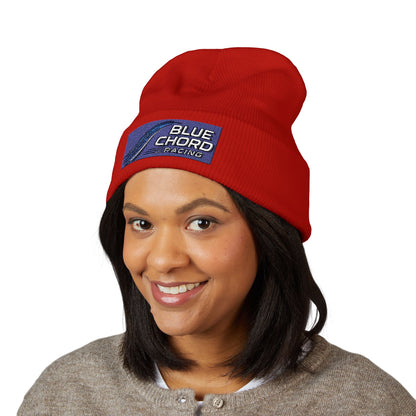Blue Chord Racing Grid Beanie