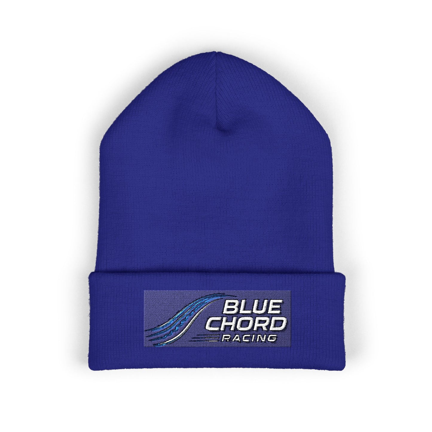 Blue Chord Racing Grid Beanie