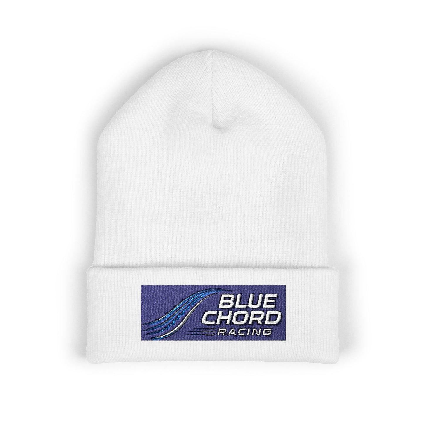 Blue Chord Racing Grid Beanie