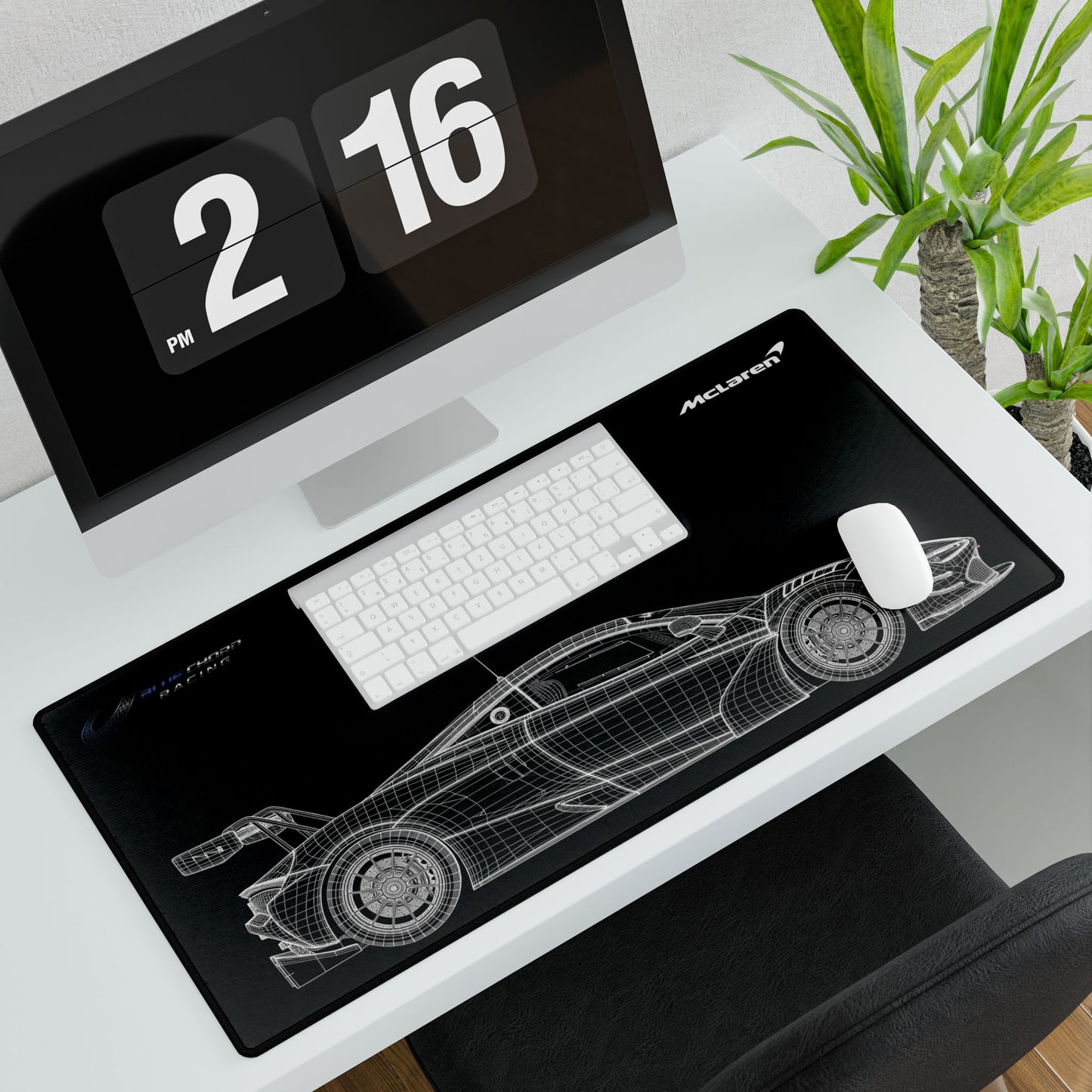 Mclaren GT3-Evo Schematic Desk Mat
