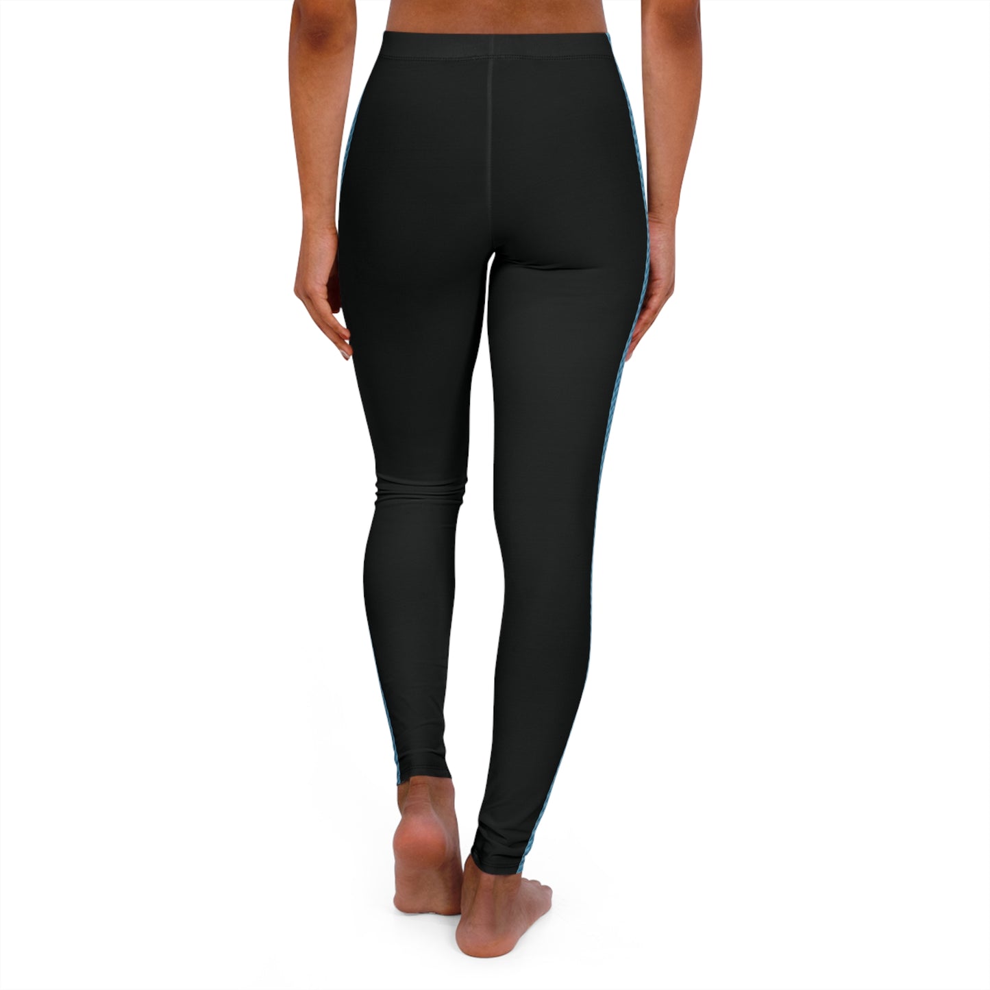 Blue Chord Performance Leggings