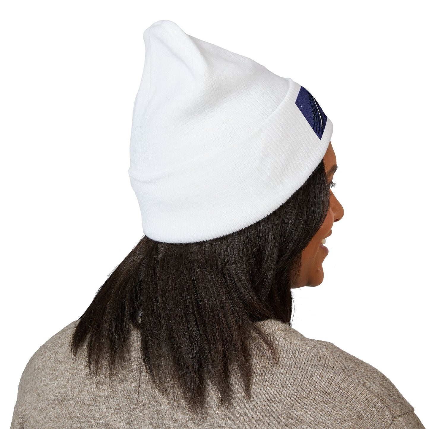 Blue Chord Racing Grid Beanie