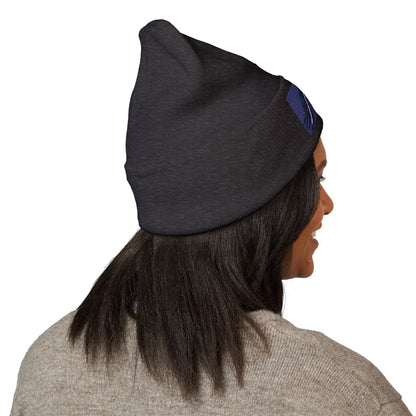 Blue Chord Racing Grid Beanie