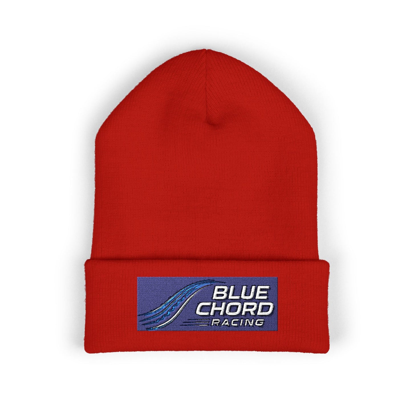 Blue Chord Racing Grid Beanie