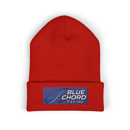 Blue Chord Racing Grid Beanie