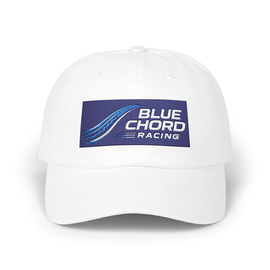 Blue Chord Racing logo Dad Cap | Embroidered Racing Patch