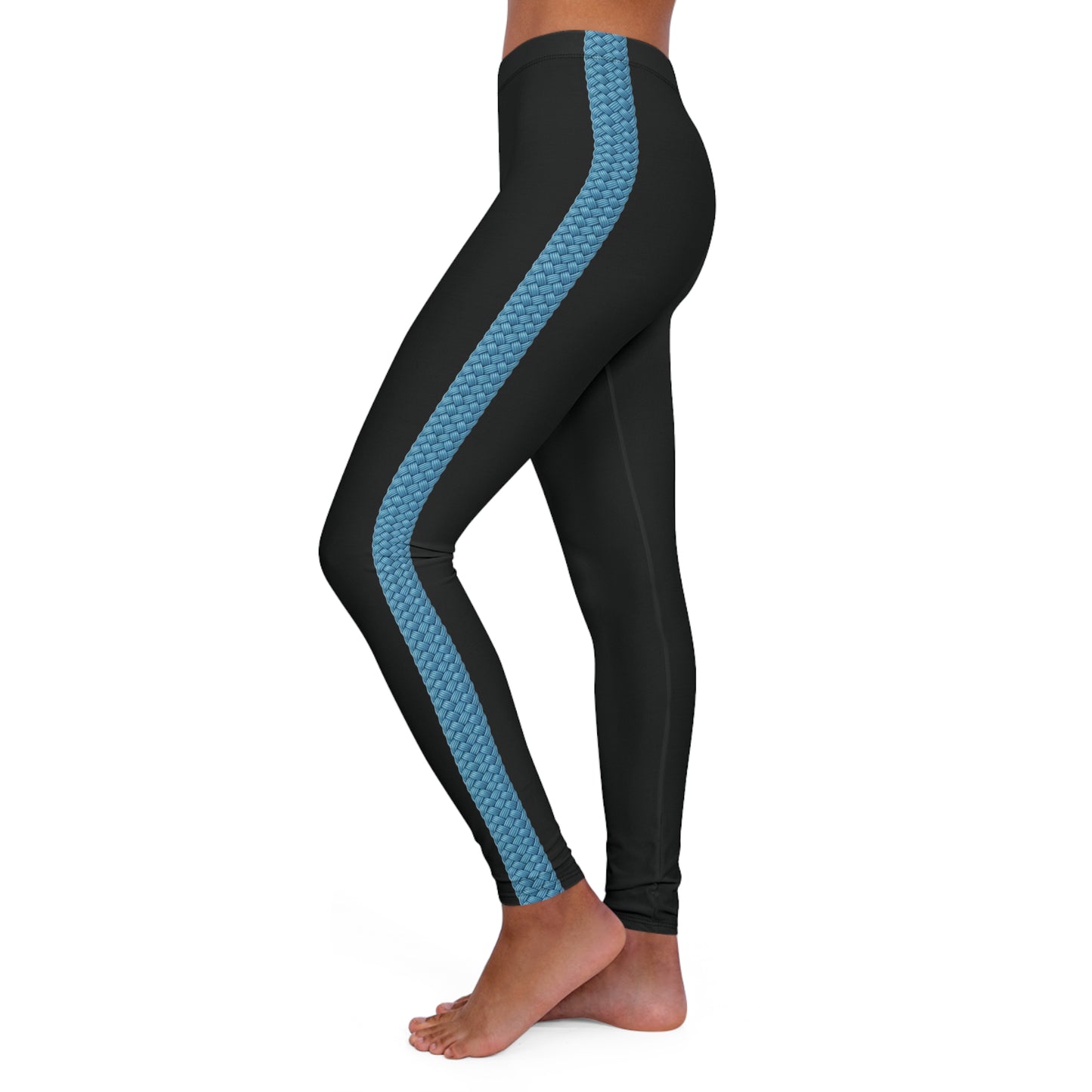 Blue Chord Performance Leggings